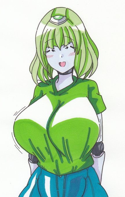 METAL-KさんよりリクエストいただきMETAL-Kさんの所のポリニアンのイアンナちゃんを描きました。 