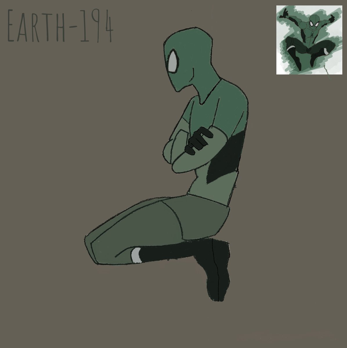 va_virus's tweet photo. Working on a spidersona, I did one version. And using it as reference for the second one https://t.co/6mYNivVhrT