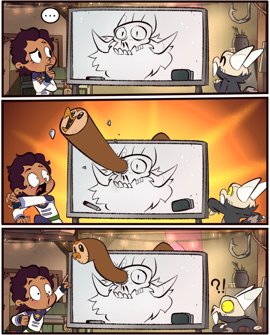 MoringmarkMark's tweet photo. Missing Something #TheOwlHouse #toh https://t.co/oI8RIdLESZ