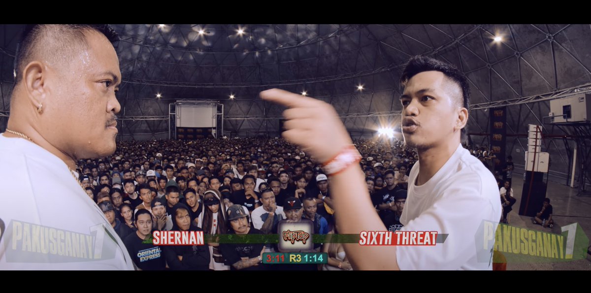 FlipTop_Battles's tweet photo. AYUN! SIXTH THREAT vs SHERNAN mula sa Pakusganay 7!!!
https://t.co/DNtY9xFRPh
#FlipTop #SixthThreat #Shernan
#Pakusganay7 https://t.co/RkGTz1ym5m
