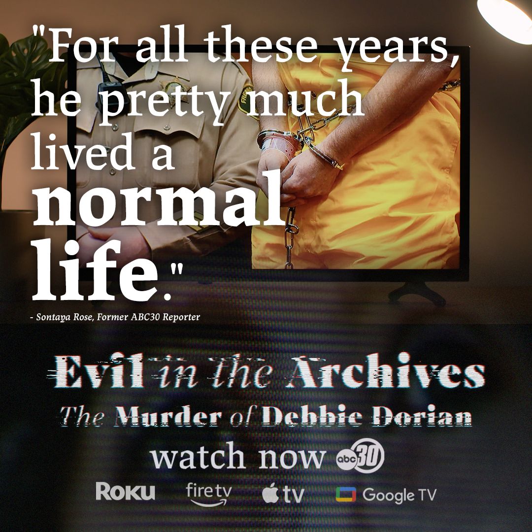 Watch Evil in the Archives: The Murder of Debbie Dorian, now on ABC30.com or the ABC30 streaming app. abc30.com/13456539/
