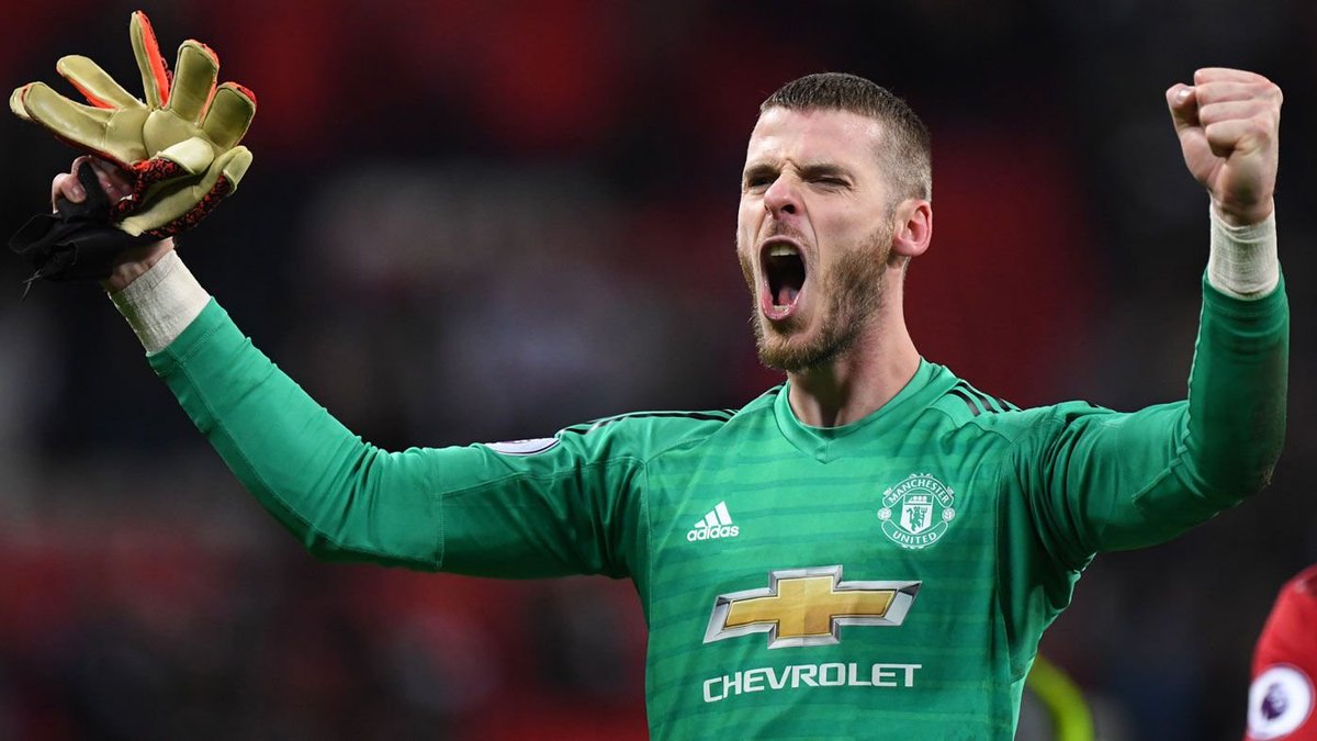 Goalkeepers didn't win #MUFC Player of the Year b4 <a href="/D_DeGea/">David de Gea</a> joined United. That changed in 2014. He went on to win the award 4 times in 5 years. Saved us countless times over 12yrs. 190 clean sheets! My favourite - his superhuman saves @ Spurs Jan 2019. Thanks &amp; good luck ❤️🤍🖤