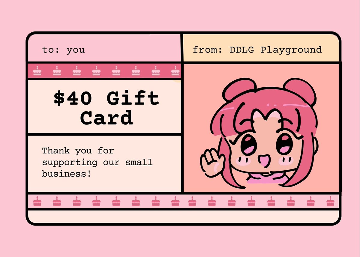 ddlg_playground's tweet photo. We're almost at 40k followers! 😱

To celebrate, we're giving away a $40 gift card to one lucky follower!

📝 To enter:

✔️ Retweet &amp; like this
✔️ Tag a friend to join
✔️ Make sure you're following

Good luck cuties! 🥰 https://t.co/mOw7QAtjtC