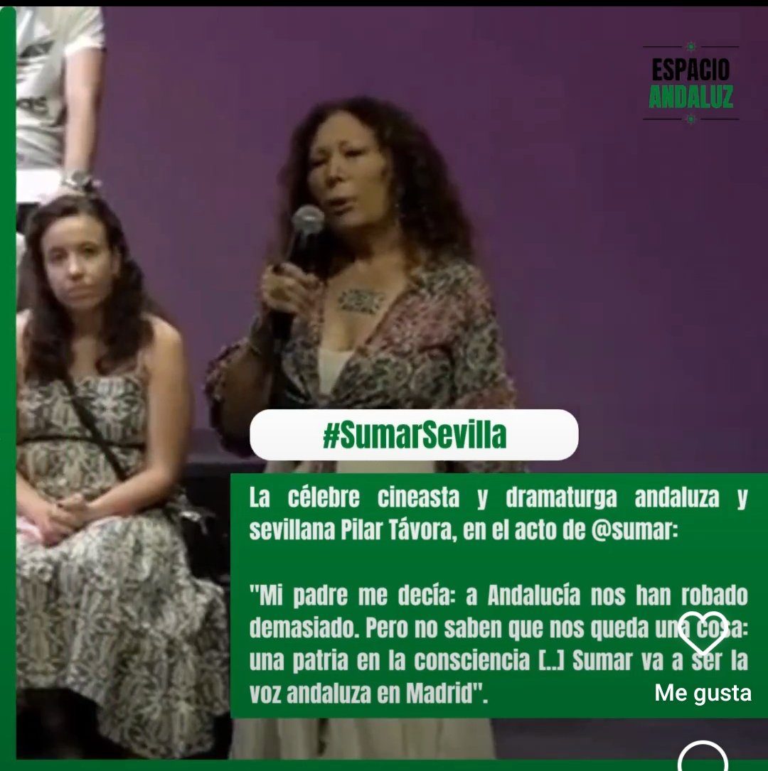 mojarritaandalu's tweet photo. Si tu padre te viera vendida al españolismo más burdo por tal de una buena subvención.
Ni @sumar, ni IU, ni Podemos han defendido JAMÁS a Andalucía, ni la van a defender.
Bendito Salvador Távora, gran andalucista.
@AndaluciaSumar
#sumarsevilla https://t.co/VAOOUSmC1c