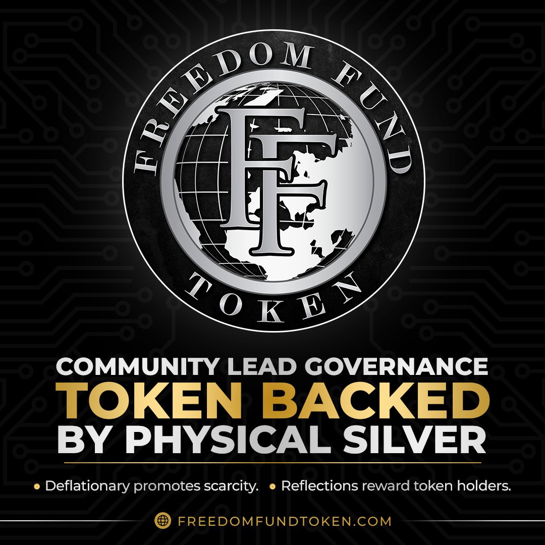 FreedomFundTkn's tweet photo. Changes Everything!

#SilverServesHumanity
#FreedomFundToken
#HumanitarianGovernance
 #UnitedFreedomFund
#EmpoweringCommunities
#CommunityLedHumanitarianism
 #SilverBackedImpact
#TokenizedCompassion
#ReflectingHope
 #SilverStrengthensUs
#GovernanceForGood https://t.co/bXR0lYpDcb
