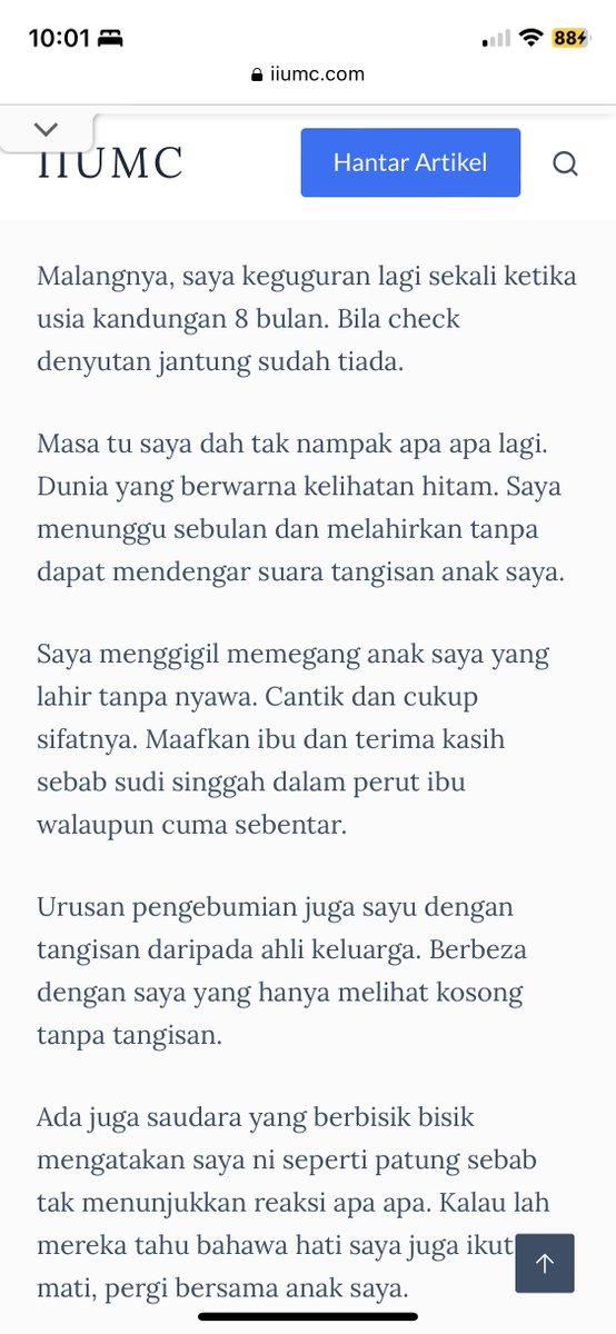 Sedihnya. Takut juga one day kita di duga benda sama iaitu berubahnya hati pasangan kita.

Semoga baik baik buat kita إن شاء الله.

Tak mampu adil, lepaskanlah dengan cara baik.