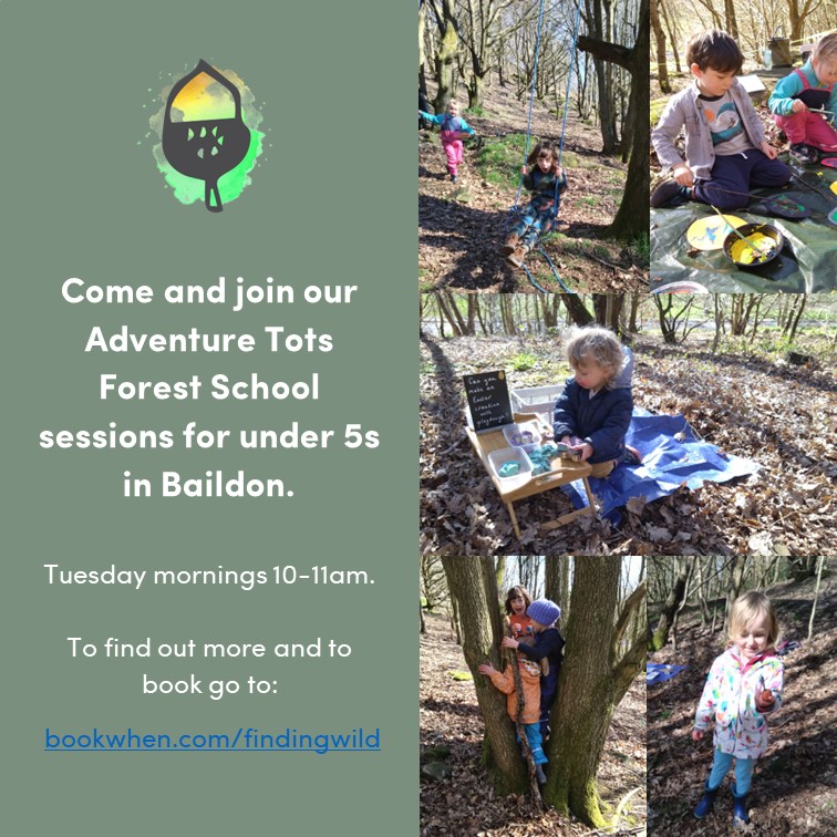 FindingWildFS's tweet photo. Looking for something fun to do before the summer holidays start?

Book onto the last two Adventure Tots sessions now.

https://t.co/gpKSQXCcgm

#natureplay
#forestschool
#toddleractivities
#familyfun

@BfdForestSchls https://t.co/ZtVYhM3U7i