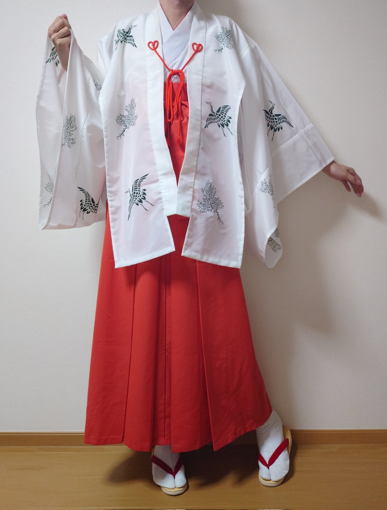 可愛い巫女女装 ハチコ Amazon.co.jp: [Malymoon] 巫女 みこ 和服 shrine maiden miko