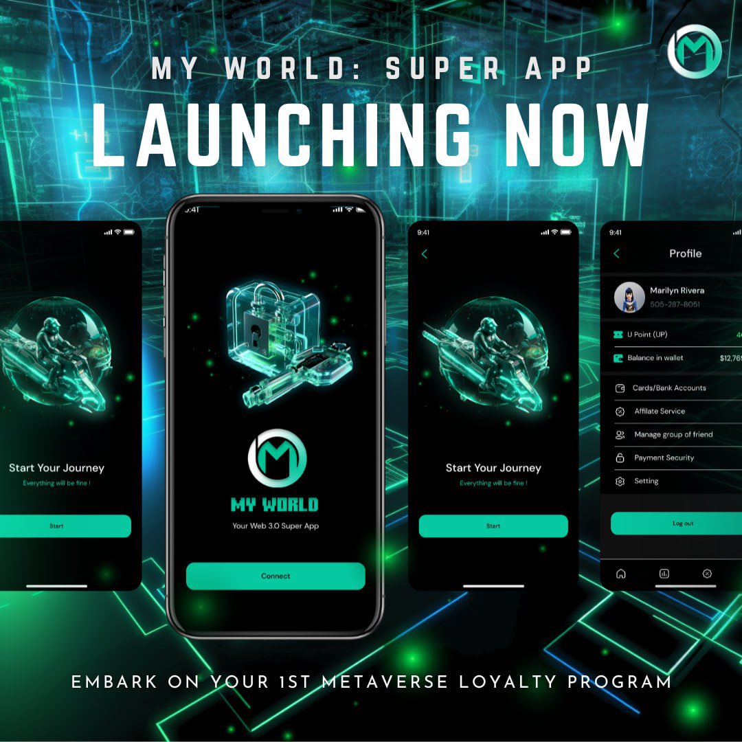 MW_MetaUtopia's tweet photo. 🌟Announcement: My World Super App Launch! 🚀

Discover captivating NFTs available for redemption, priced from 100 USDT to 10,000 USDT. 

Join us now on our DApp's Launchpad and connect to the future! 🌐🚀 https://t.co/g48Cwji0iQ