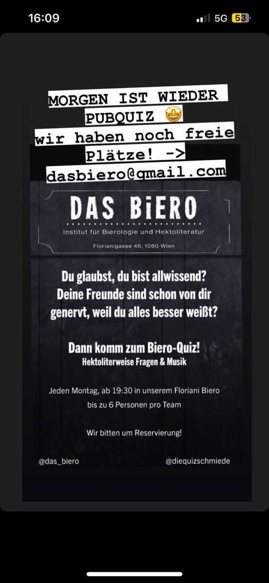 DasBiero's tweet photo. wir freuen uns auf euch! 😘 https://t.co/sRouZtnl0K