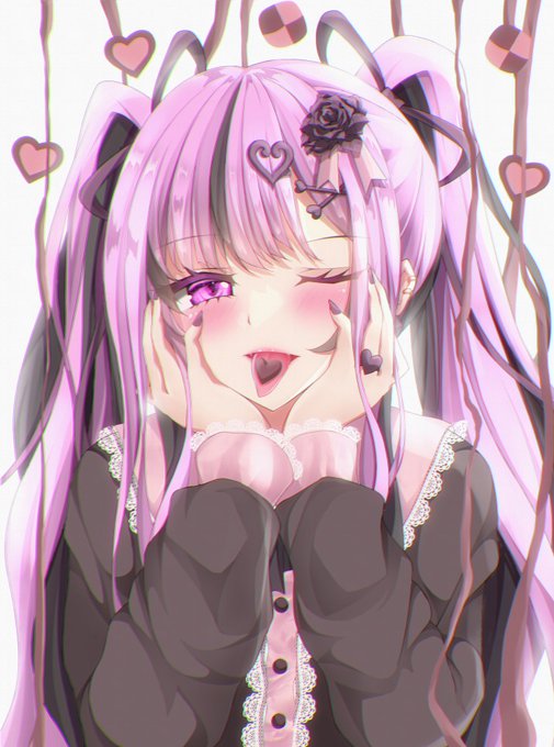 地雷系OCちゃん(再掲) 