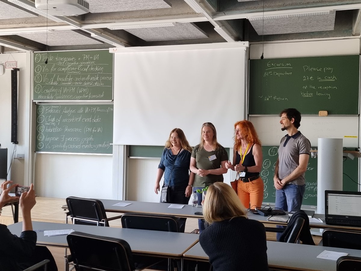 Shoutout to the incredible organizers of last week's Dagstuhl seminar on #processmining and #visualanalytics! 👏 They flawlessly brought two communities together, resulting in an unforgettable week. Who knew we could achieve so much ánd play volleyball and foosball for hours?🏐⚽️