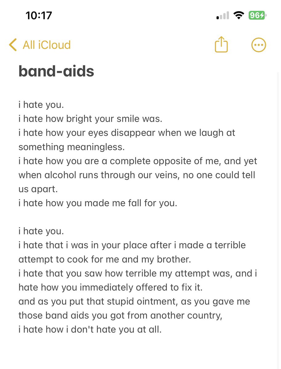 the poem i wrote about renz dati nung one sided crush palang trope namin 🤣 SI HIBANG!!