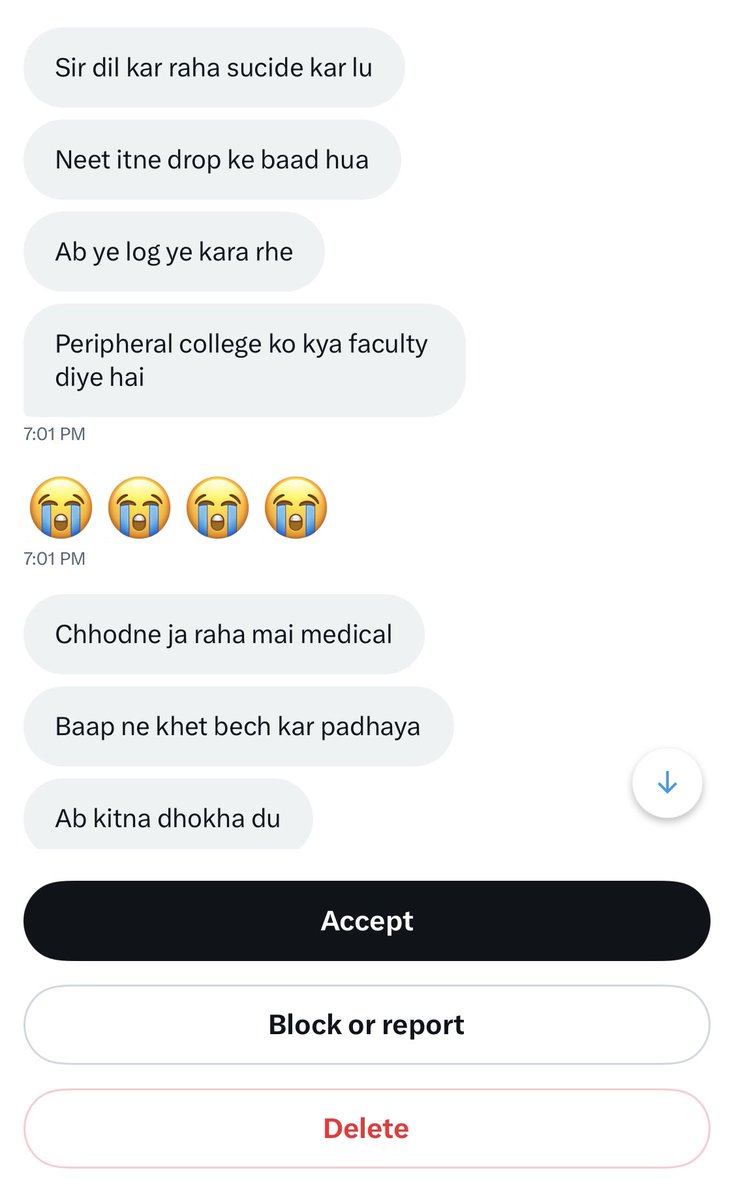 For those asking me why I am continuously raising NEXT exam issue should once come and see the real situation and mindsets of medicos who are supposed to give this exam , who would listen to them if we won’t ? It’s easier to speak when you are away from reality !