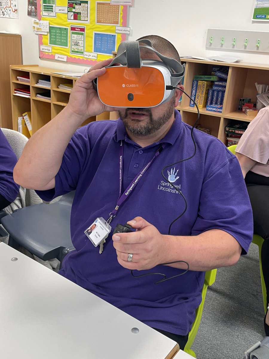 Exciting T&amp;L developments are taking place across @SpringwellLincs. Last week, staff came together to explore how Virtual Reality can enhance the learning experience for pupils. @SAA_Grantham @SAA_Lincoln <a href="/SpringwellMabl2/">Springwell Mablethorpe (S.A.A.M)</a> @SAA_Spalding <a href="/WellspringAT/">Wellspring Academy Trust</a> <a href="/ClassVR/">ClassVR from Avantis</a>