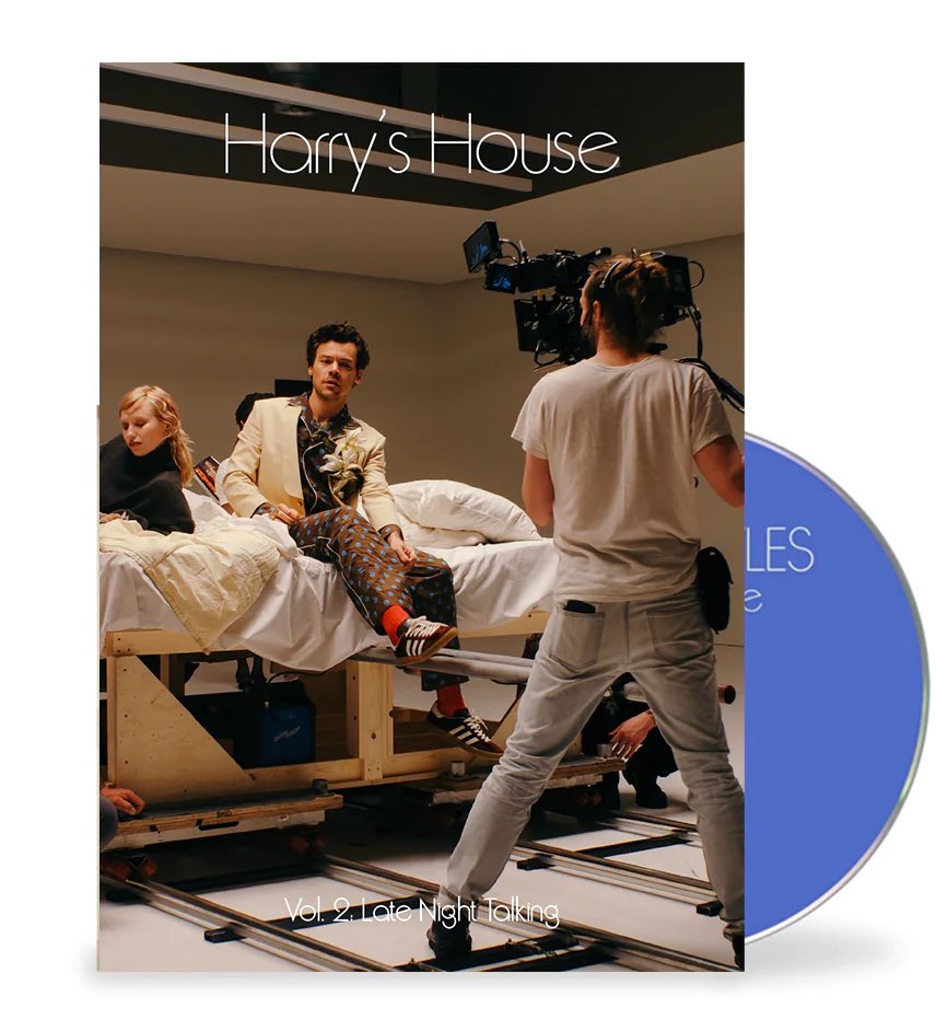 Here's one of the first Giveaways to celebrate the account's first anniversary! 🎁 Giveaway Harry’s House Zine Vol. 2 🎁 You could win Harry's House Zine Vol.2, a mini photo magazine documenting the making of the 'Late Night Talking' video clip. It comes with the Harry's House