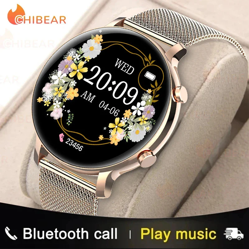 Sifashionshop's tweet photo. "Upgrade your style and stay connected with the ChiBear Bluetooth Call Fashion waterproof Ladies Smart Watch. 🌟💦📲 Embrace fashion-forward technology at its finest! #ChiBearSmartWatch #FashionTech #StayConnected #UFC290 #caturday #babydoge2 #cum2 https://t.co/UHunH0D0SR