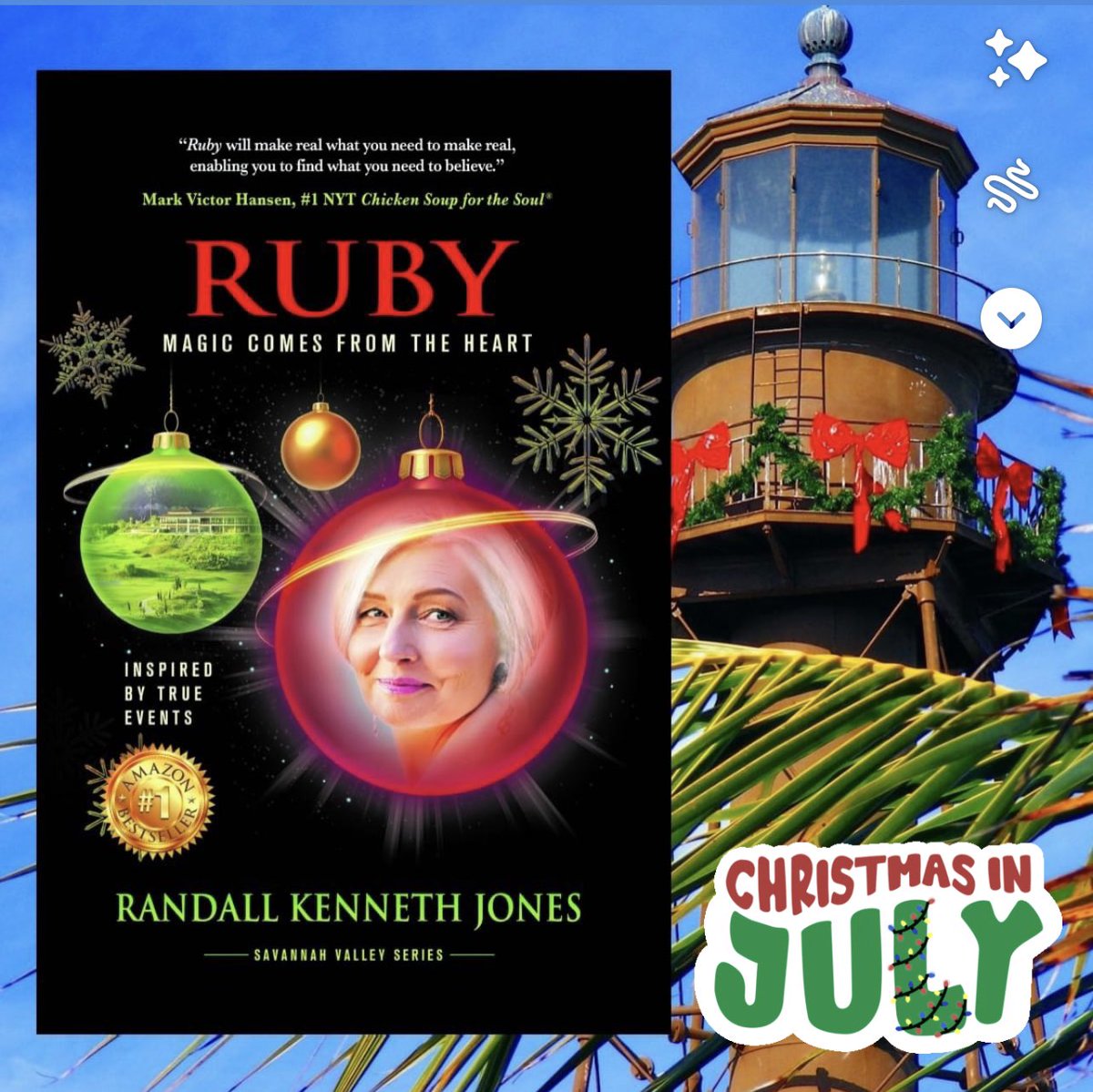 #ChristmasInJuly #HolidaysBook #NonholidayBook #ReadNow #IAmReading #Bibliophiles #Mystery #GhostStory #SavannahGeorgia #Savannah #Spirituality #Christmas #JonesingForGood #Inspirational #Funny #Unexpected GO HERE: RubyBook.info