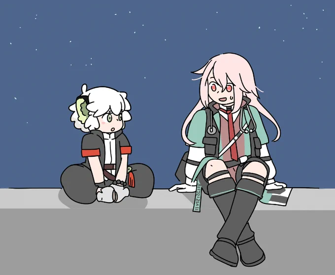 「男の子なんだね」#アークナイツ #羅小黒戦記 