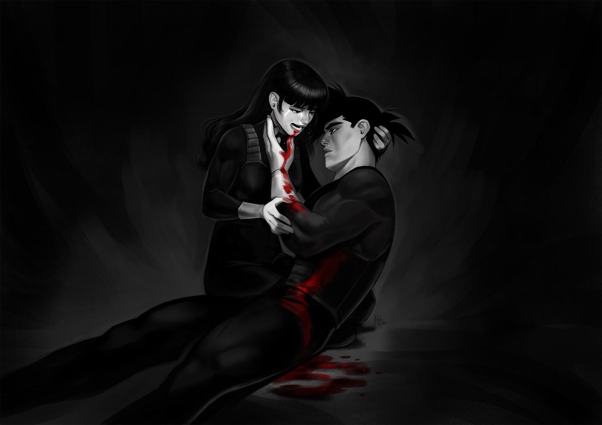 Riptide1414's tweet photo. I originally posted this commission within this chapter but wanted to reshare this heartbreaking piece that @rutisfree created for Homeward. 🤍

You can read more here: https://t.co/QpEyzZVMLI https://t.co/YfzDBhREDa