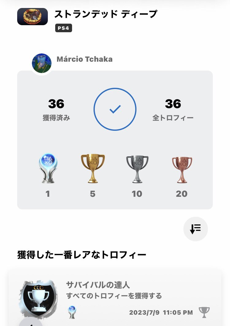 marcio_corpse's tweet photo. #858 - Stranded Deep #プラチナトロフィー #トロコン #プレイステーション #PlayStationTrophy #PS4Trophy #PS4TrophyHunter
#PS4Platinum #PlaystationPlatinum #PlatinumTrophy #PlaystationTrophies #TrophyHunter #TrophyHunters https://t.co/DaNpcaFN0v