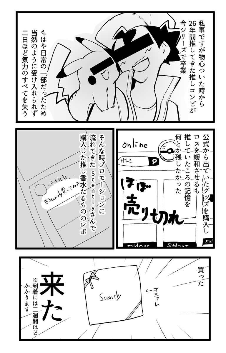 版権なので名前はアレしますが推しコンビで香水を作りました
#Scently買ってみた 