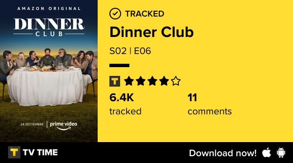 readingtardis's tweet photo. Ho appena guardato l'episodio S02 | E06 di Dinner Club! #dinnerclub  https://t.co/CfZetkvQE3 #tvtime https://t.co/5vPPb3UPWE