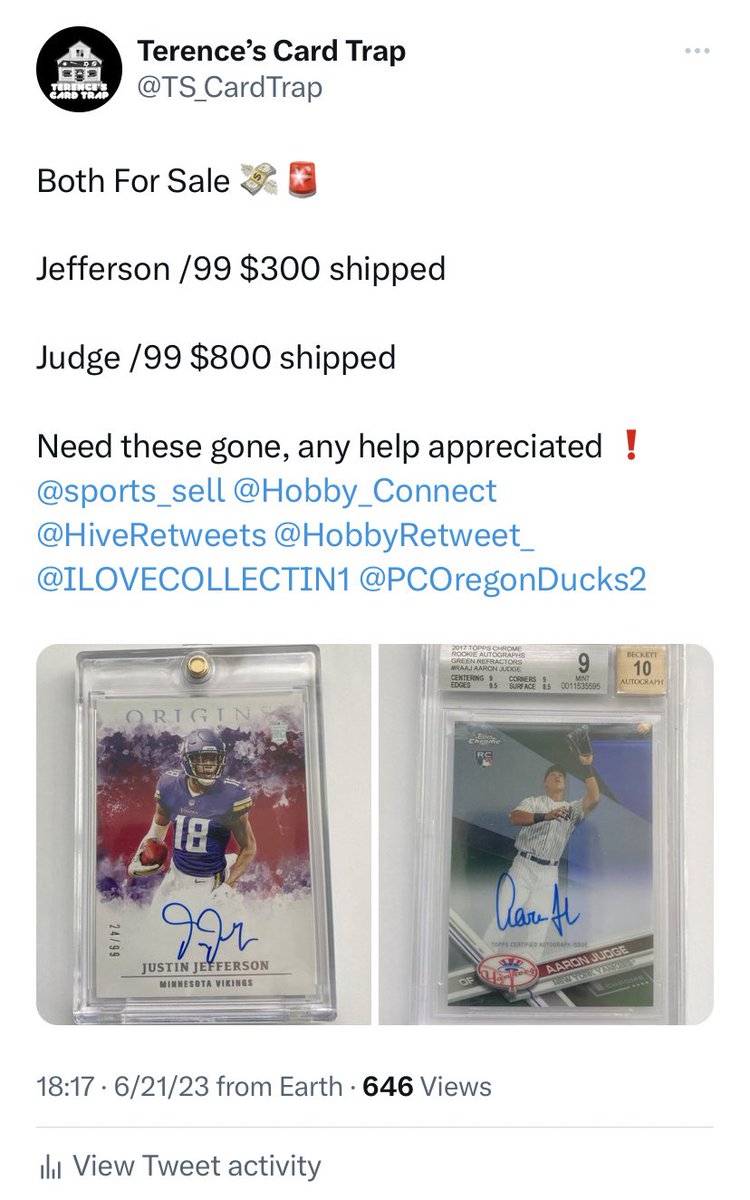 Card Trap tweet media