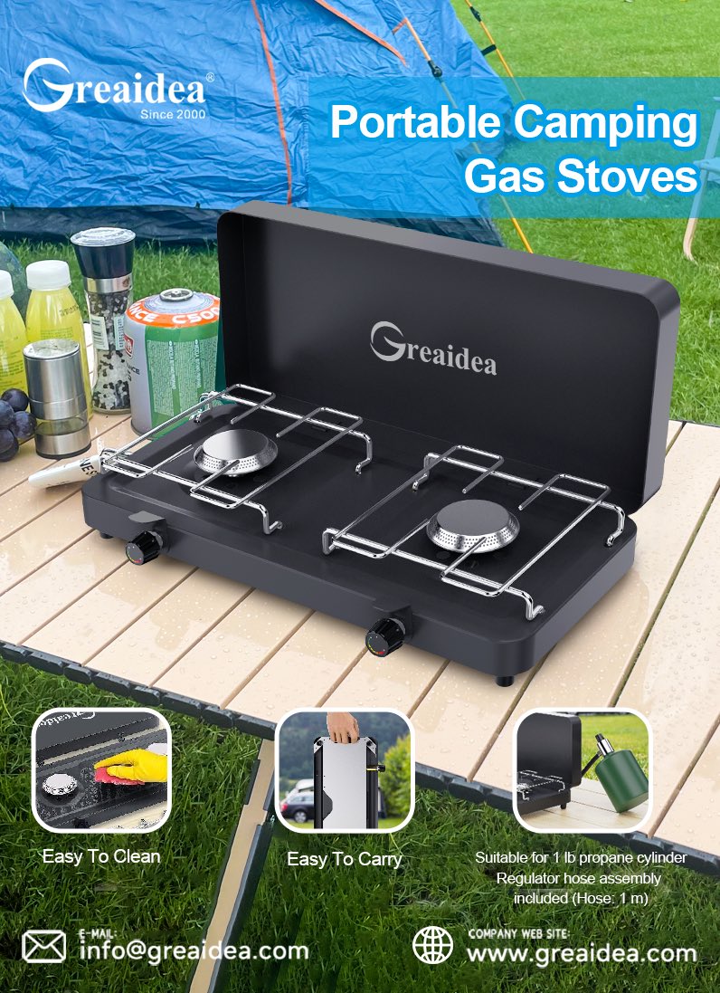 New arrival~ Camping gas stove

greaidea.com
#greaidea #camping #gashob #gasstove #stove #campingstove