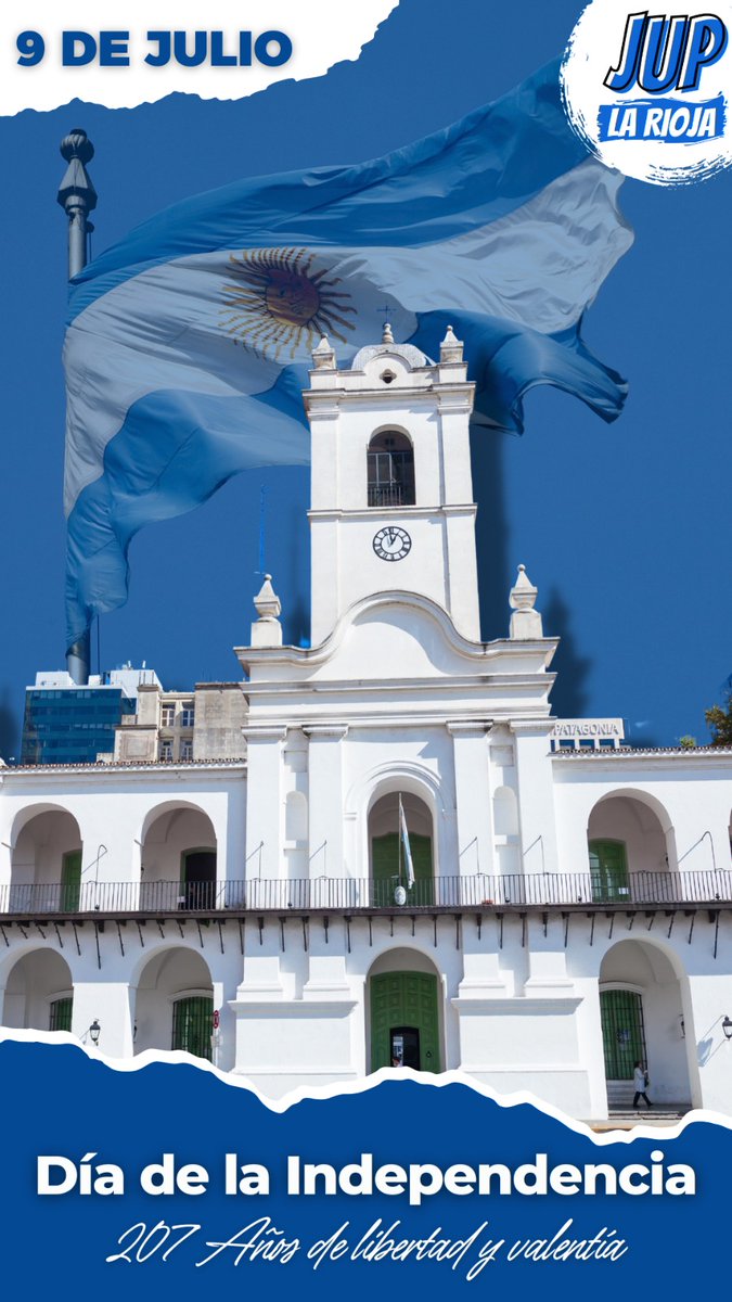 ¡Feliz día de la Independencia! 🇦🇷