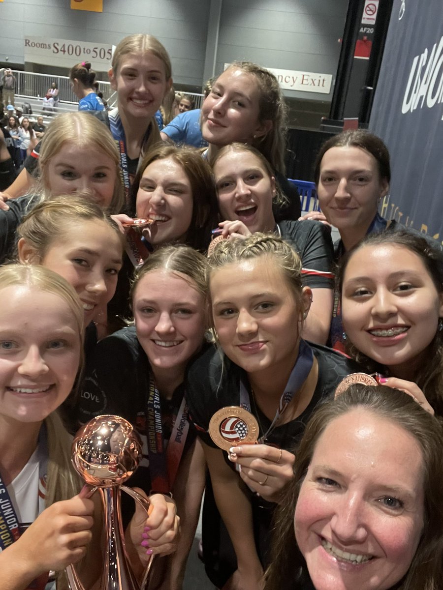 3rd place in National Division at USAV nattys🥉!! Loved this season with the best team! <a href="/kcpowervb/">KC Power Volleyball</a>