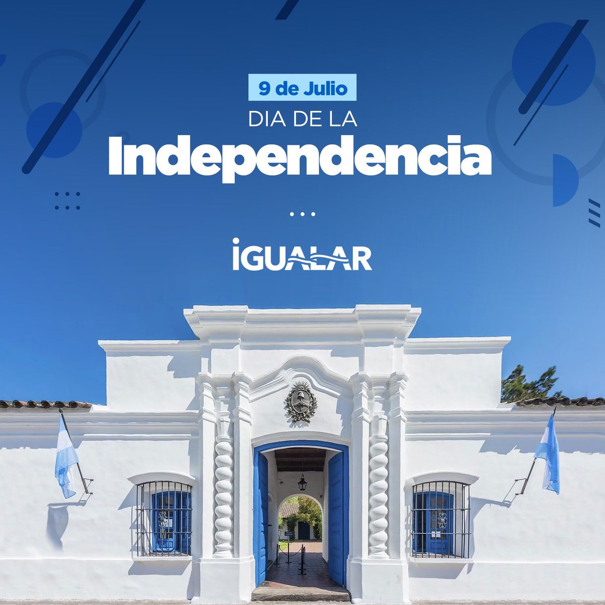 Hace 207 años nuestro país declaraba su independencia en un acto soberano y colectivo que nos permitió proyectarnos como nación.
Honremos esta fecha defendiendo los valores de la libertad, la soberanía y la patria.

#DiaDeLaIndependencia 🇦🇷