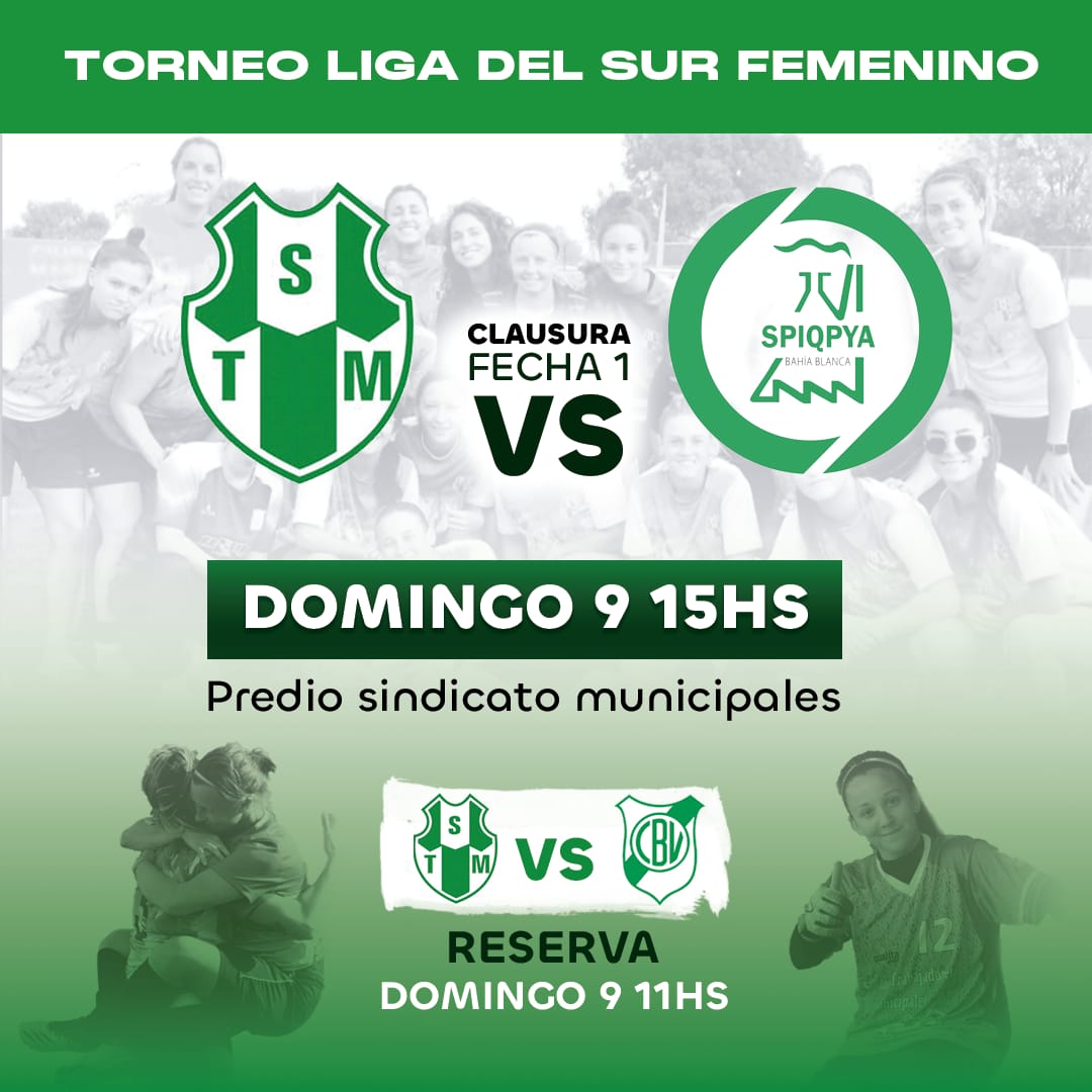 futbolfemstmbb's tweet image. #STMBB⚽️ #FútbolFemenino 
#Reserva 11 hs
#Primera 15 hs
@Aguero_M_A 
@LoreMalvar 
@diegodiaz_82