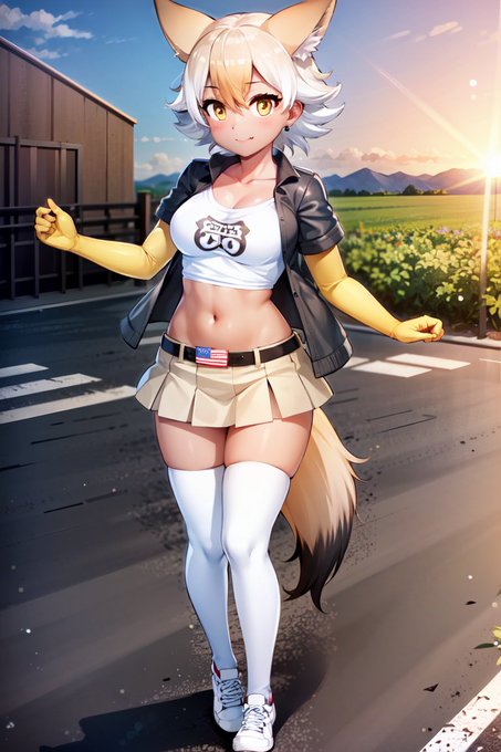 AI描きプログラムでコヨーテを作ってみました🐺☀️

#けものフレンズ
#AIイラスト #AIart 