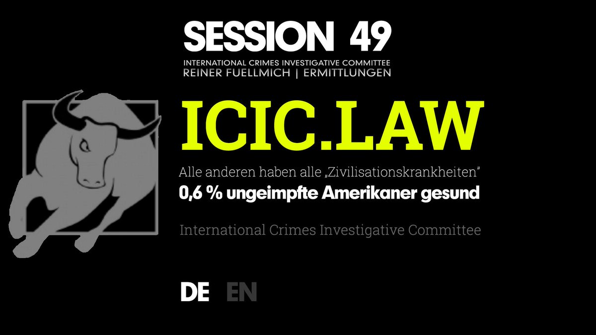 ➥ ICIC | SESSION 49 - 0,6 % ungeimpfte Amerikaner sind gesund, alle anderen haben alle „Zivilisationskrankheiten”

#California #coronapandemic #CoronaPandemie #Geschäftsmodelle #Gesundheitsvorsorge #GregGlaser #ICIC #Impfkampagne #Impfkampagnen

datenarche.de/db/media/icic-…