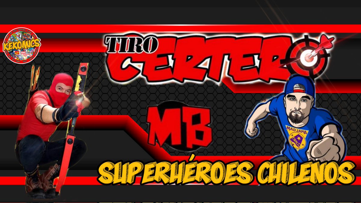 KekomicsG's tweet photo. Kekomiqueros tenemos un nuevo capítulo de Super Héroes Chilenos❗ dónde presentaremos a Tiró Certero y a su creador Ricardo Sotomayor de mejillones
Pasen a ver El vídeo Completo en mi canal de Youtube 🏹🏹 https://t.co/89j6fWUnzR
#superheroeschilenos
#comicschilenos https://t.co/TAzZbBek3f