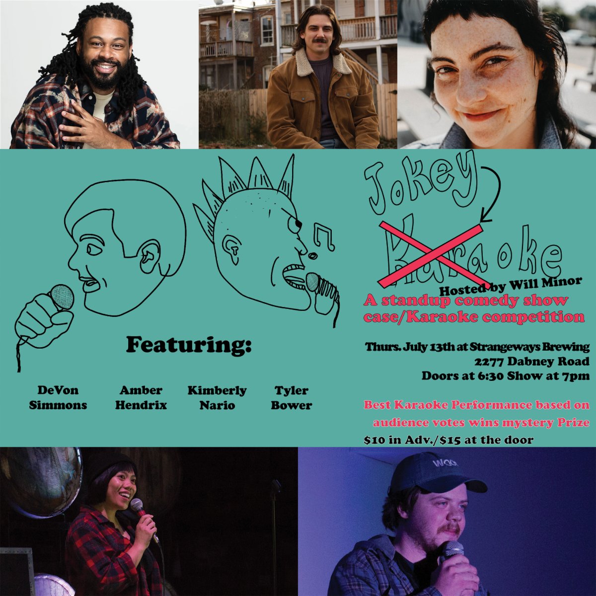 We've got a great show coming up this thursday! just look at the lineup! and not only are you gonna hear them tell jokes, you're gonna hear their angelic singing voices! Be sure to grab tickets now to save on admission! linktr.ee/traversecomedy #RVA #ThingsToDoInRVA