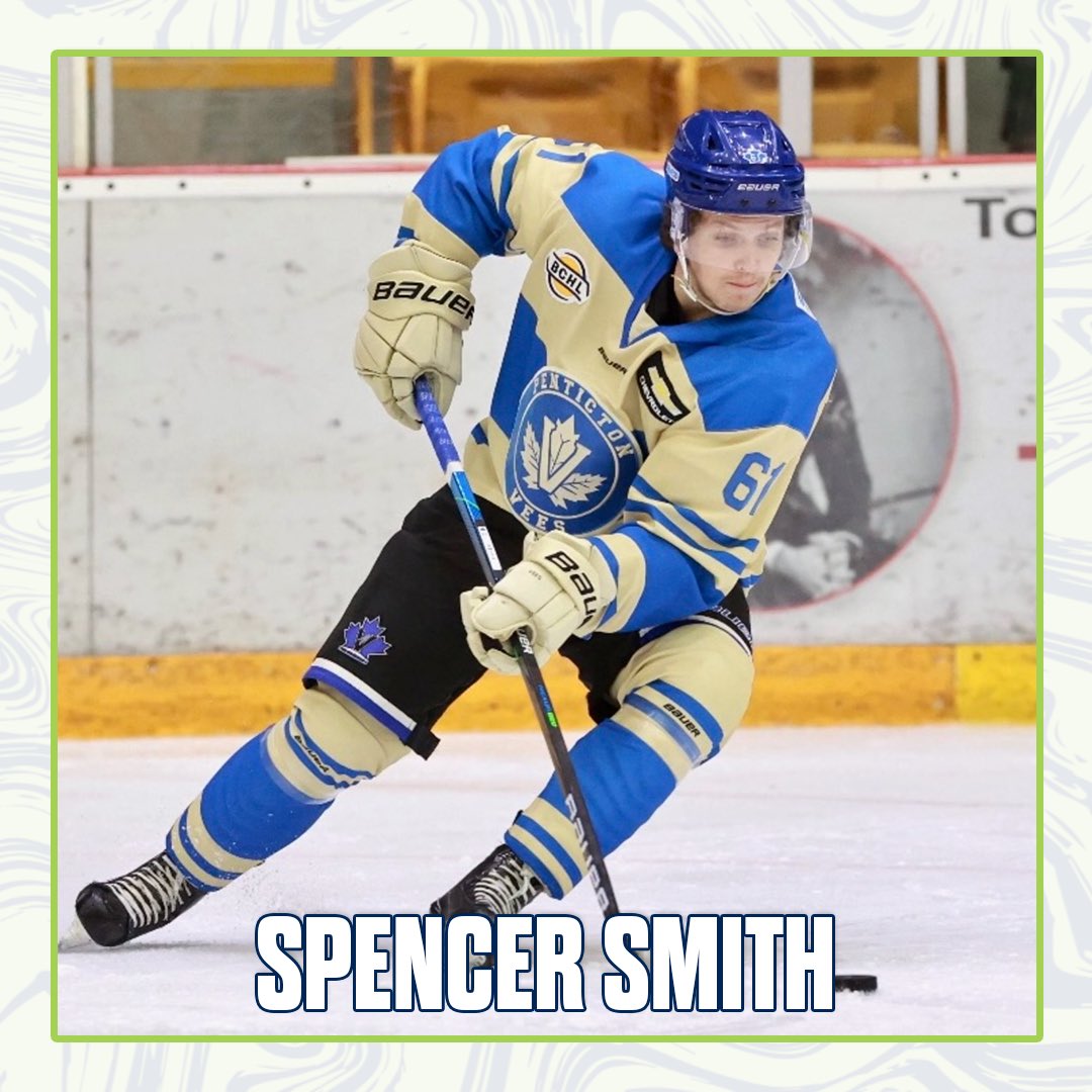 HurstMHockey's tweet photo. Spencer Smith is the next Rookie joining the team!

• From St. Catherines, Ontario 🇨🇦
• Plays as a Center
• Majoring in business
• Fun fact: I like to travel https://t.co/Vdkn6xSb4R