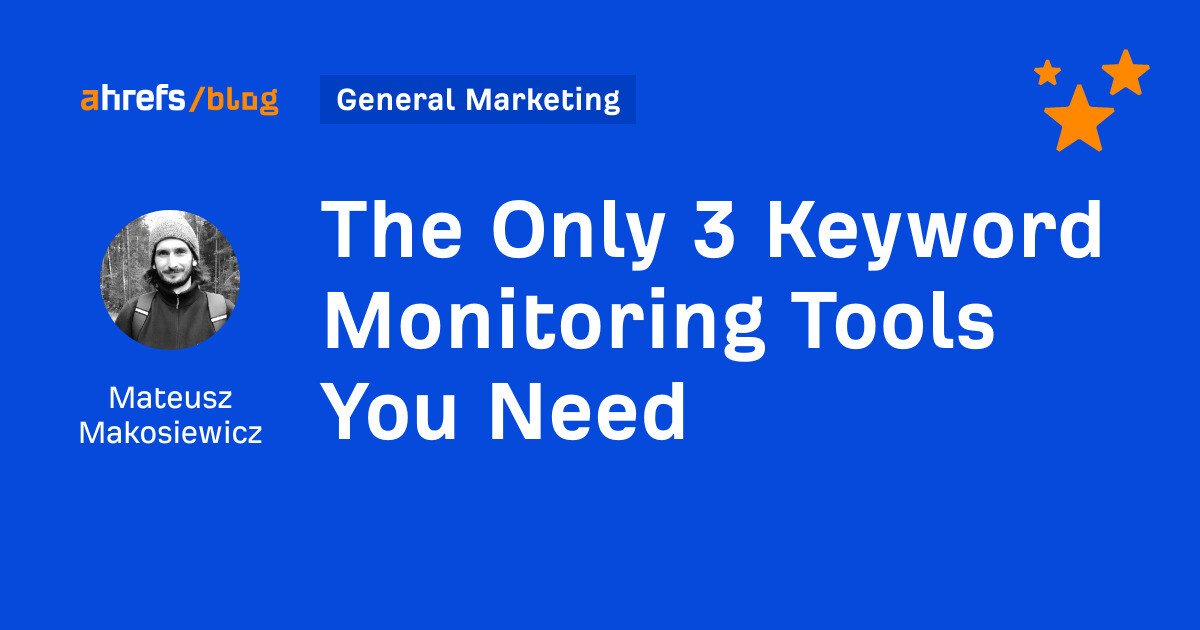 SEOforlondon's tweet image. The Only 3 Keyword #MonitoringTools You Need bit.ly/46vdQkp