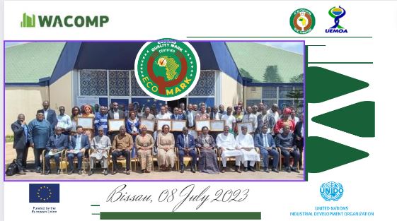 wacqip's tweet photo. 📢 It is official! #ECOQMARK, the @ecowas_cedeao  #CertificationMark, is launched! It was presented at a ceremony Chaired by the VP of the #ECOWAS Commission, in Bissau on July 8, 2023. Many thanks to the @EU_Commission, @UNIDO &amp; the Gov.  of #GuineaBissau for their support. 🌍🌿 https://t.co/xozQBscaDA