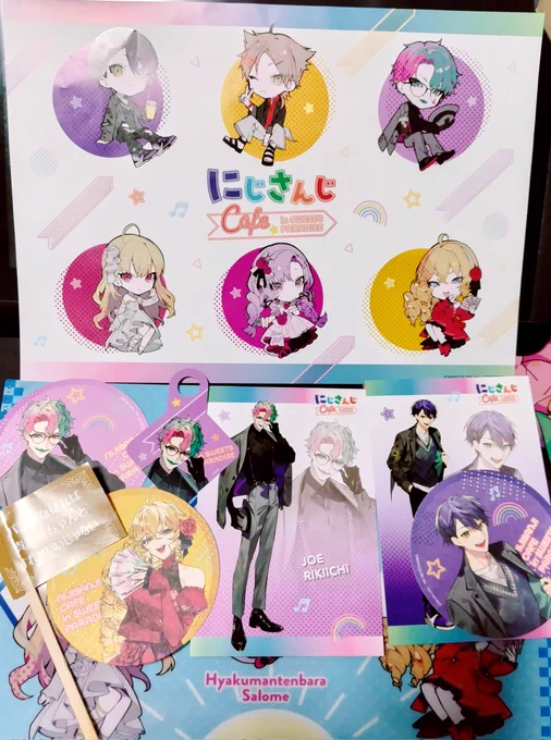 にじさんじスイパラの戦利品! 