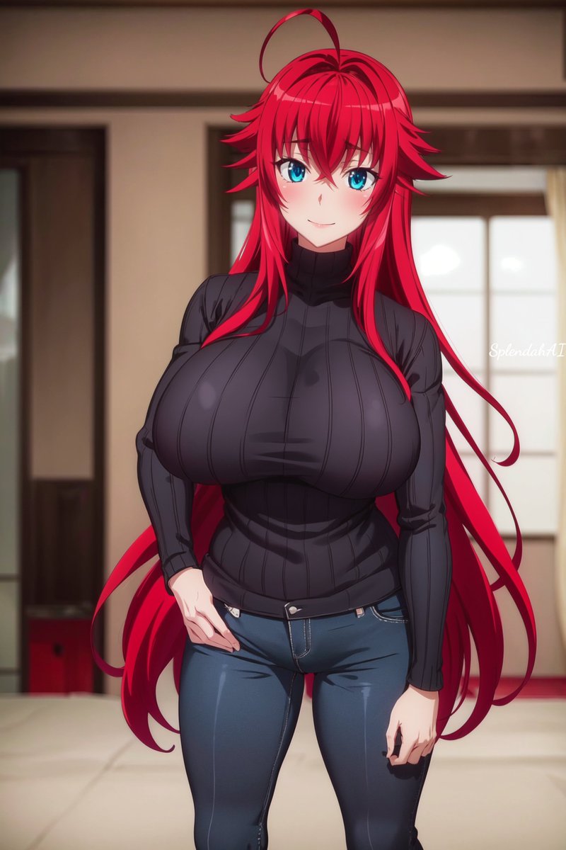 Rias in Hero style #RiasGremory #HighschoolDxD