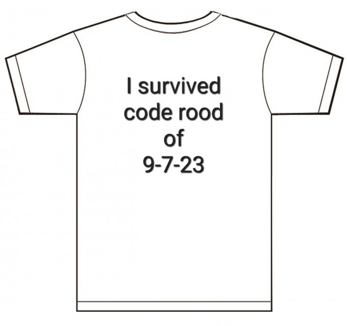 Oke mensen. De t-shirts zijn klaar. Bestellen maar.
#onweer #CodeRood #noodweer