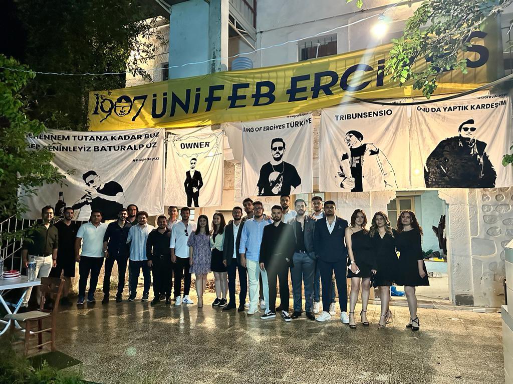 UFBErciyes's tweet photo. 1907 ÜNİFEB Erciyes Üniversitesi örgütlenmesi olarak mezuniyet gecemizi gerçekleştirdik. Katılan mezunlarımıza ve üyelerimize teşekkür ederiz. https://t.co/RGNNWWGrPb