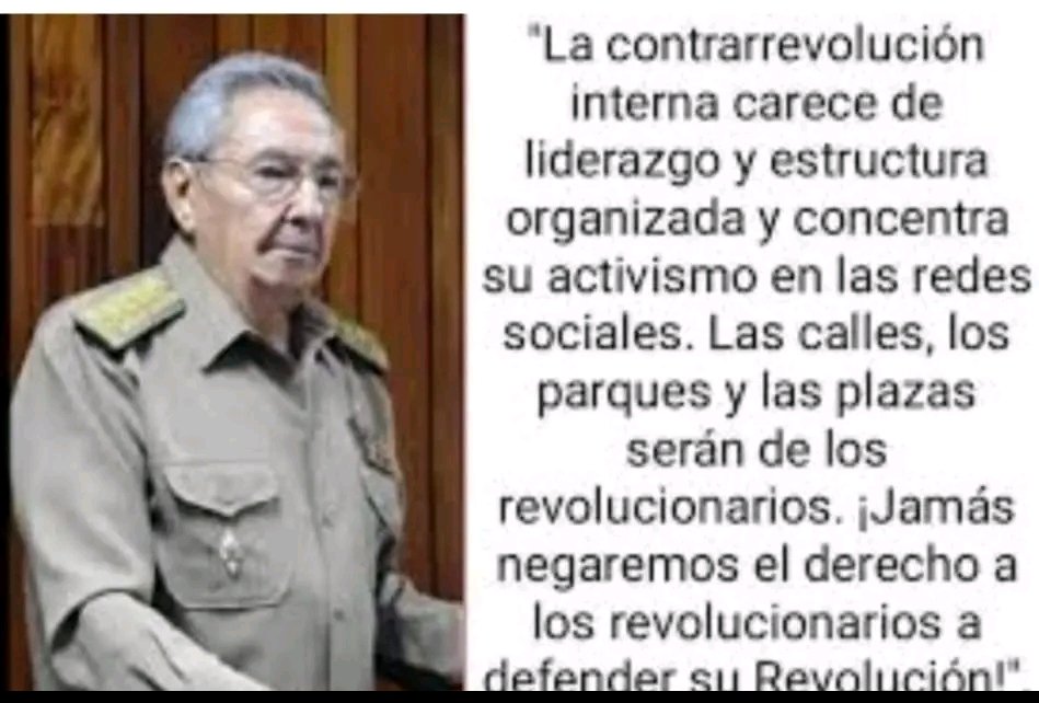 DmjSanto's tweet photo. #AquínoTienenChance.Quieren otro 11/7 pero les queda grande,nuestro pueblo lucha y trabaja por un mejor futuro,siempre daremos respuestas a las provocaciones,asi q no se mareen y esperen la respuesta el 26/7 en la conmemoración del 70 aniversario del Moncada.#CubaViveyVence https://t.co/UlpkBixDQ3