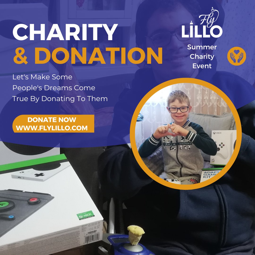 Hello people, 
our Summer Charity Event will start tomorrow, 10 July 2023 until the end of the month. 
We want to say thank you to all the people joining this fundraise to spread our message and help more disabled people around the world. 
Info: flylillo.com/wehelp.html#do…