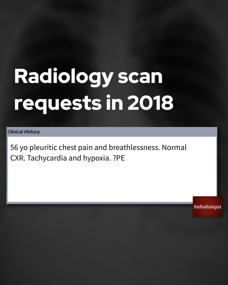 radiologistpage's tweet image. Radiology requests through the years 1/3 🧵