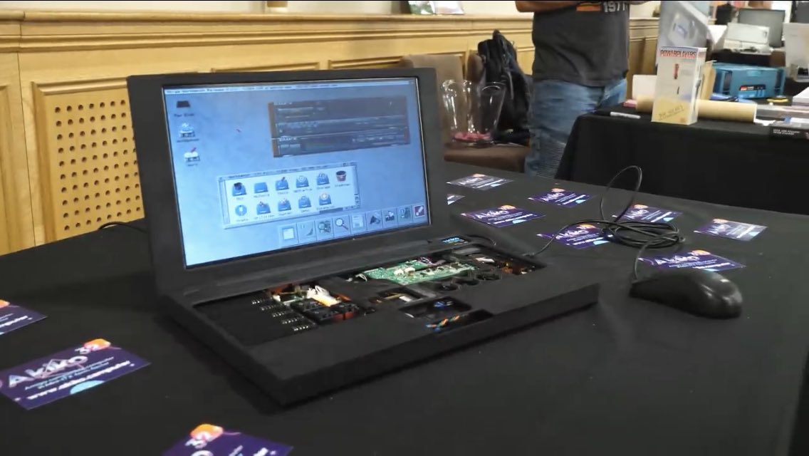 Have you seen the Akiko32 project? A real #Amiga chipset including