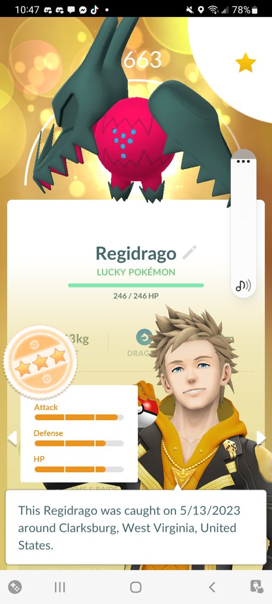 LandonThomas007's tweet photo. #Regidrago #PokemonGO #Lucky #Legendary
Got a Lucky Regidrago https://t.co/OppoDb2iNh