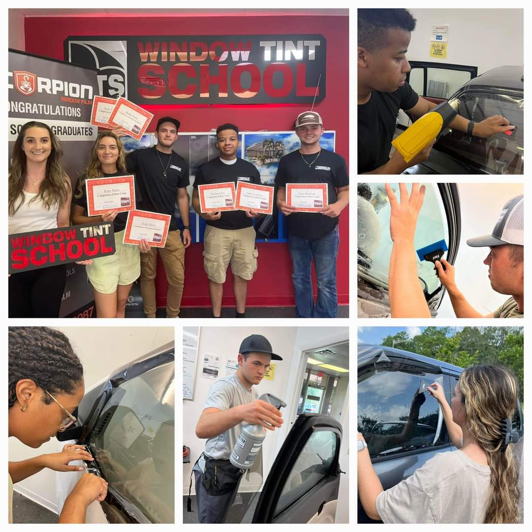 IWFAforDealers's tweet photo. Another fun and productive week at @TintSchoolFL! Great job!
Register at:
———
Window Tint School
904-297-TINT
https://t.co/DAr9xFlU5O
———
#LearnToTint #IWFA
#HandsOnTraining
#WindowTintSchool https://t.co/B97o3x6BwA
